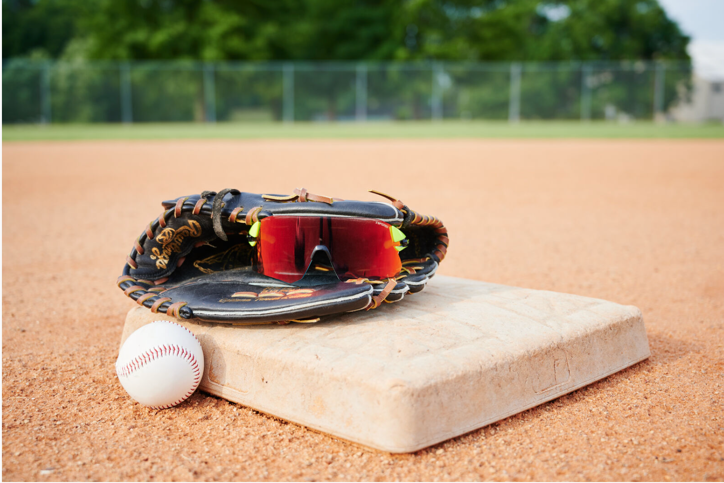 Baseball sunglass image