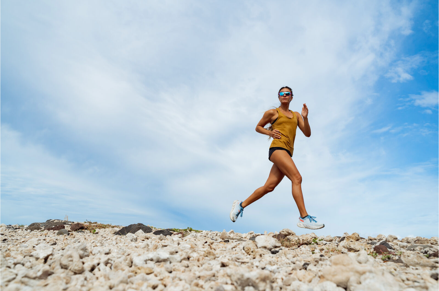 Women running