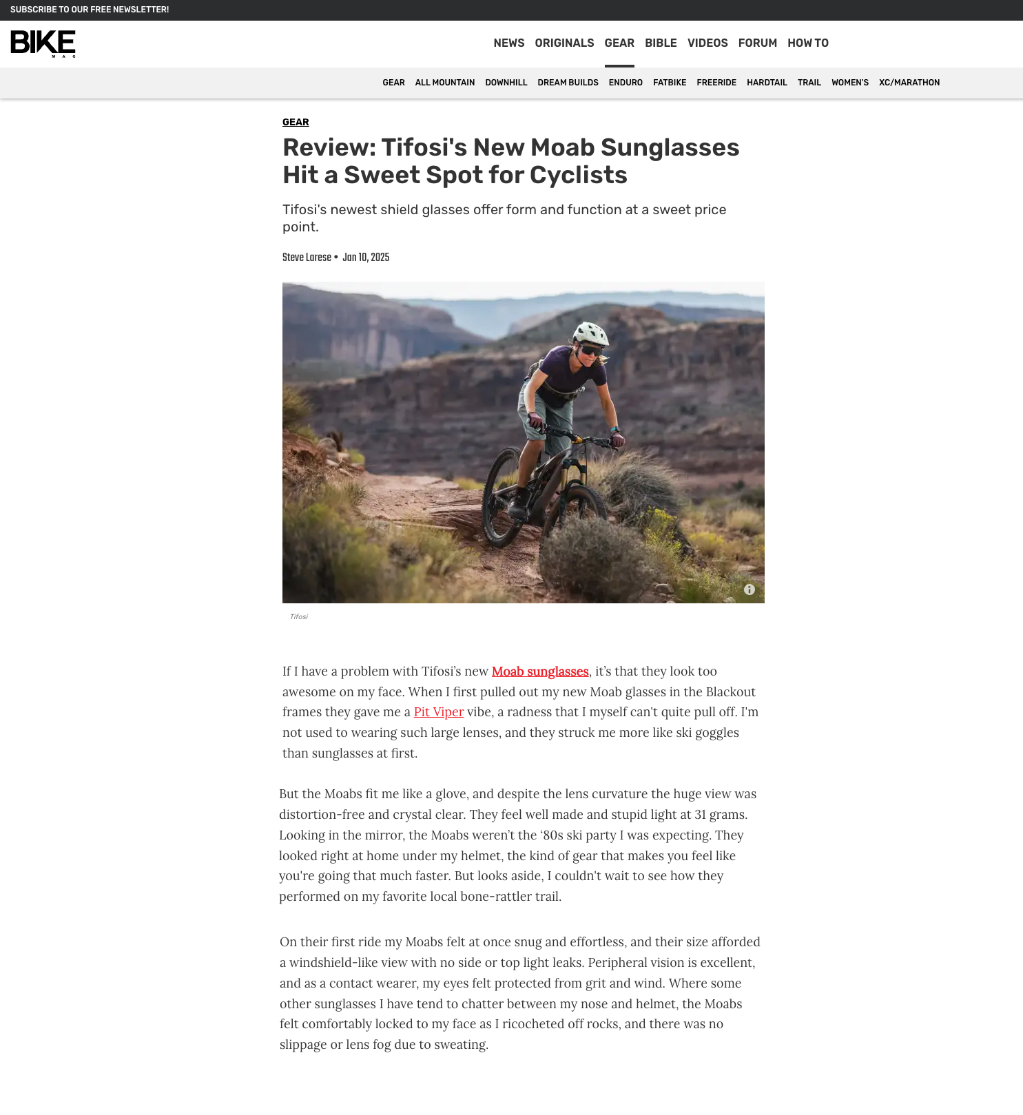 Product Review Page