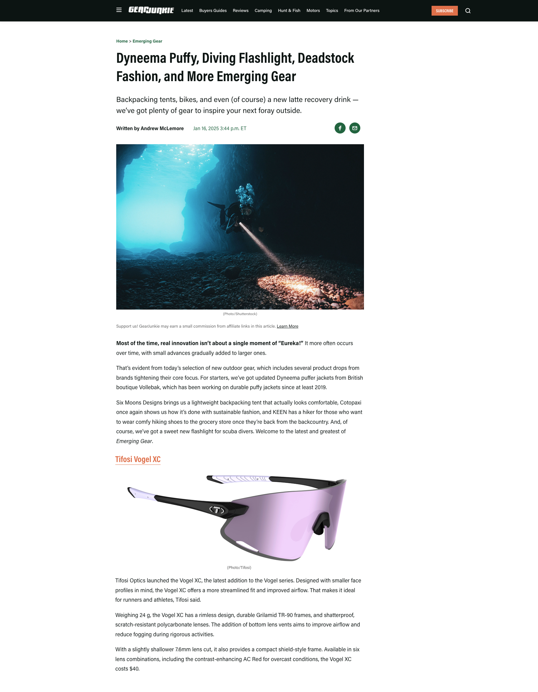 Product Review Page