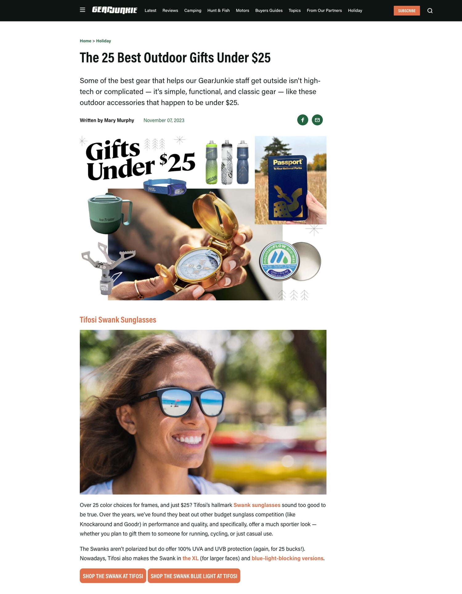Swank Product Review