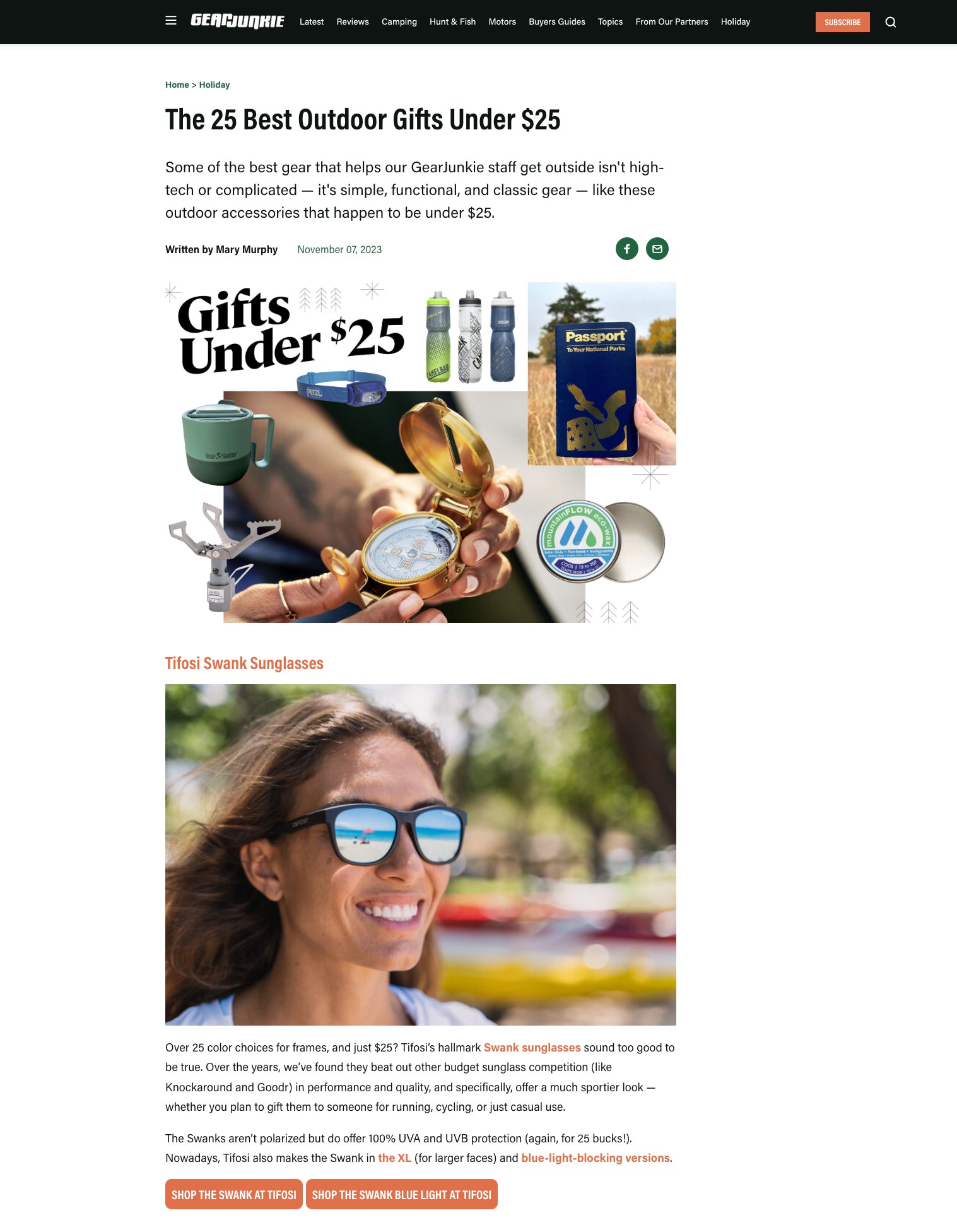 Swank Product Review