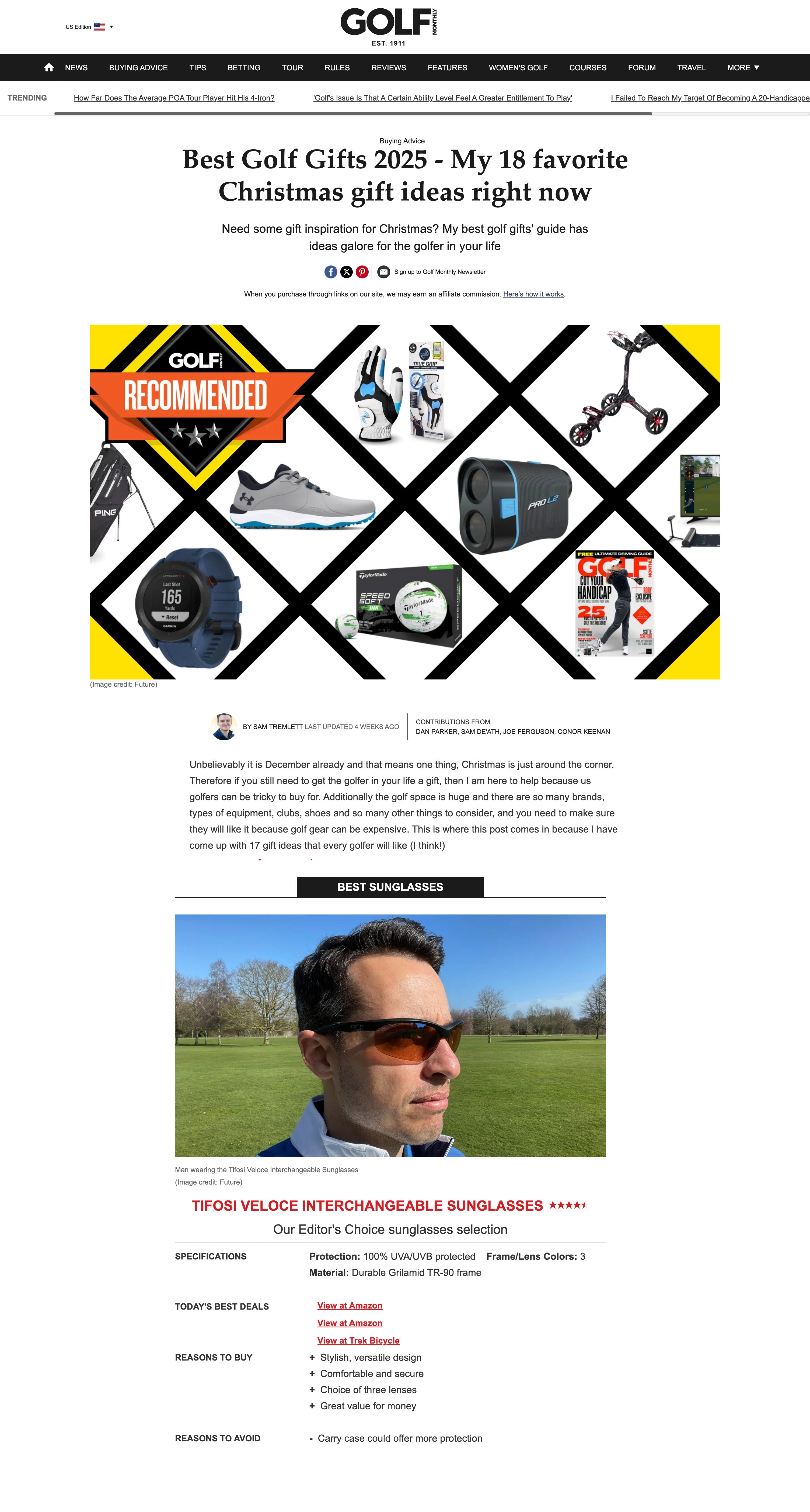 Product Review Page