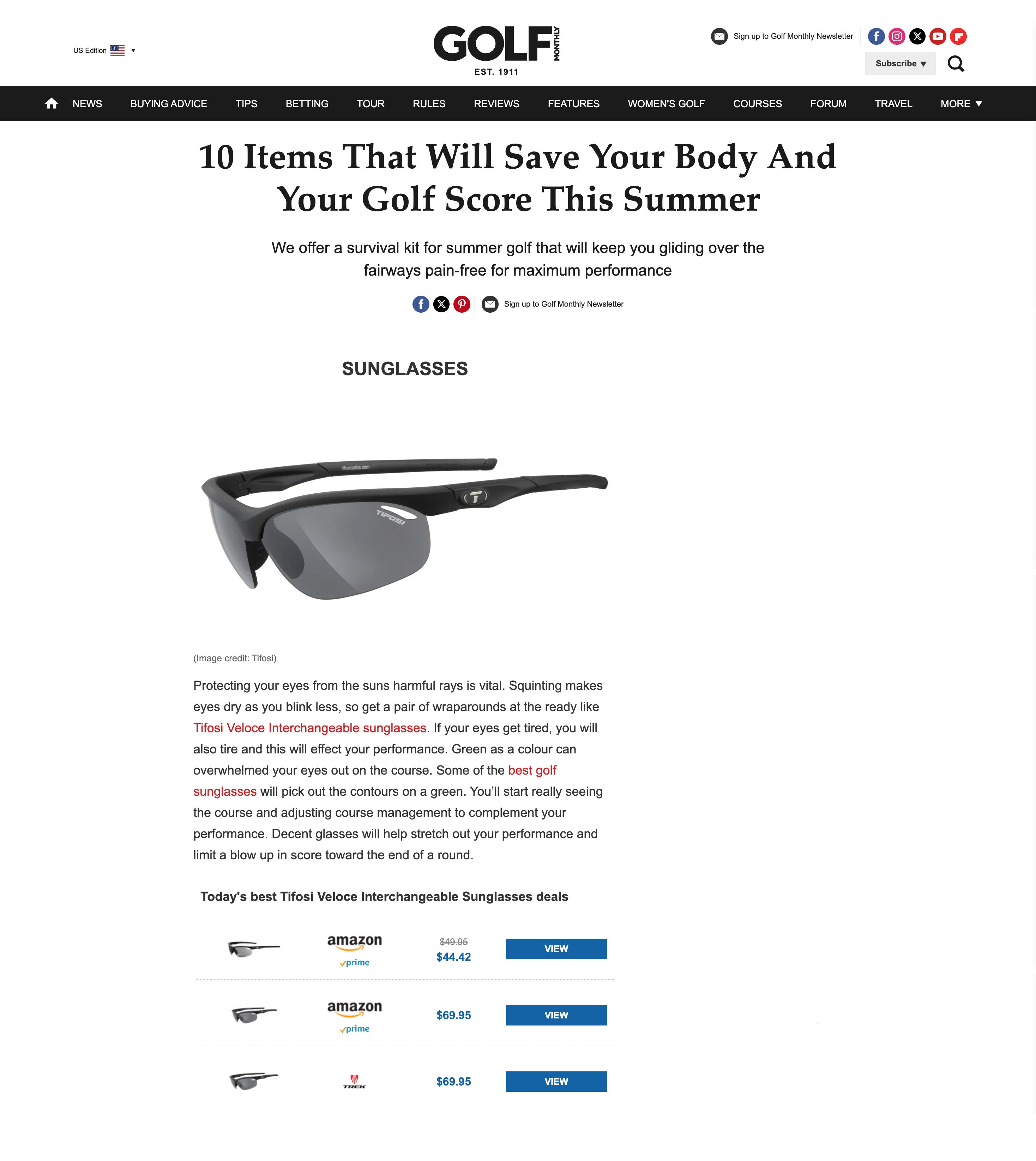 Product Review Page
