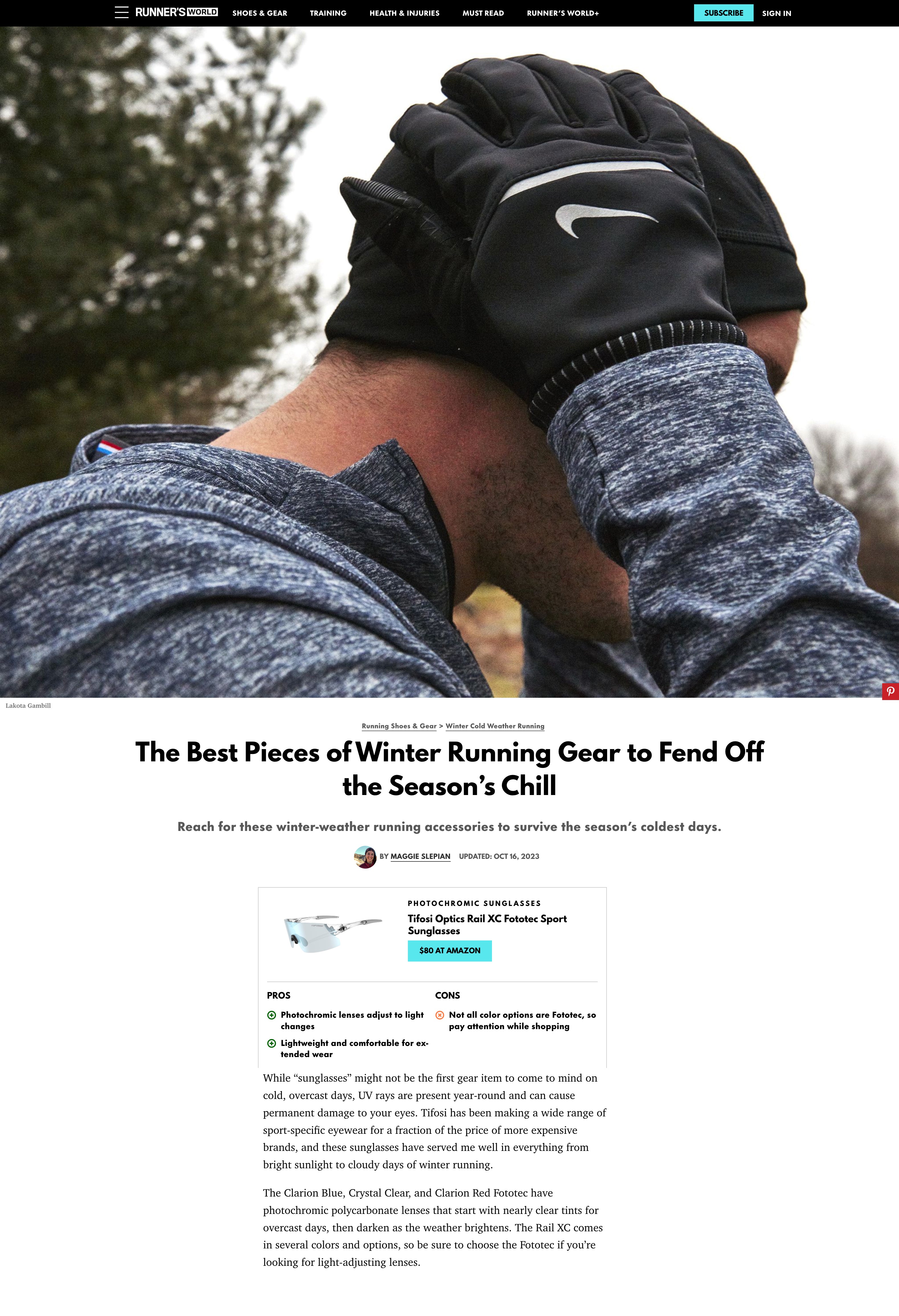 Rail XC Sunglass Review
