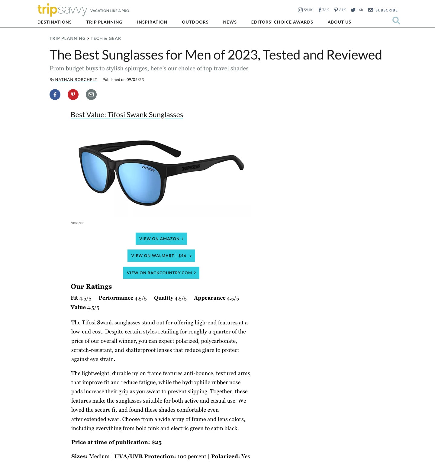 Swank Product Review