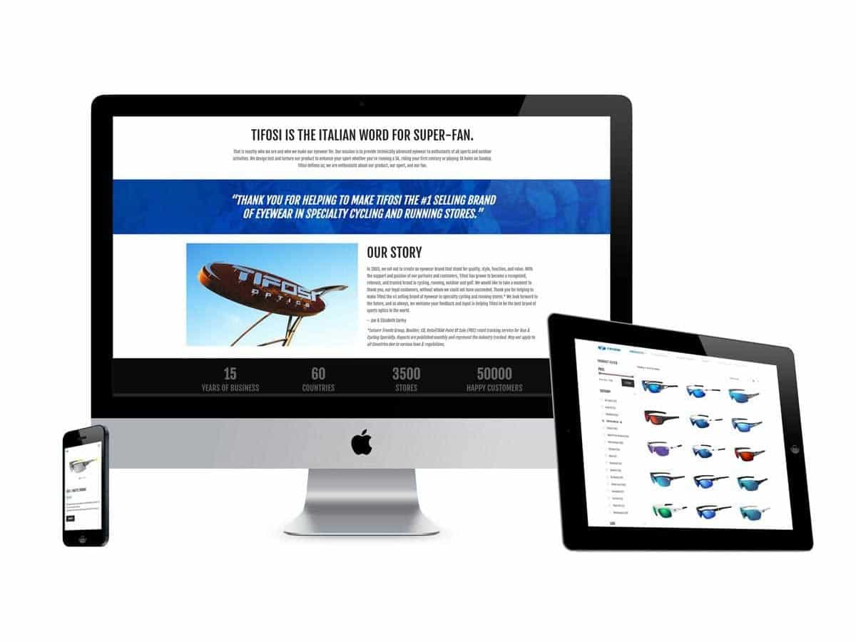 TIFOSI OPTICS UNVEILS NEW WEBSITE FOR 2017