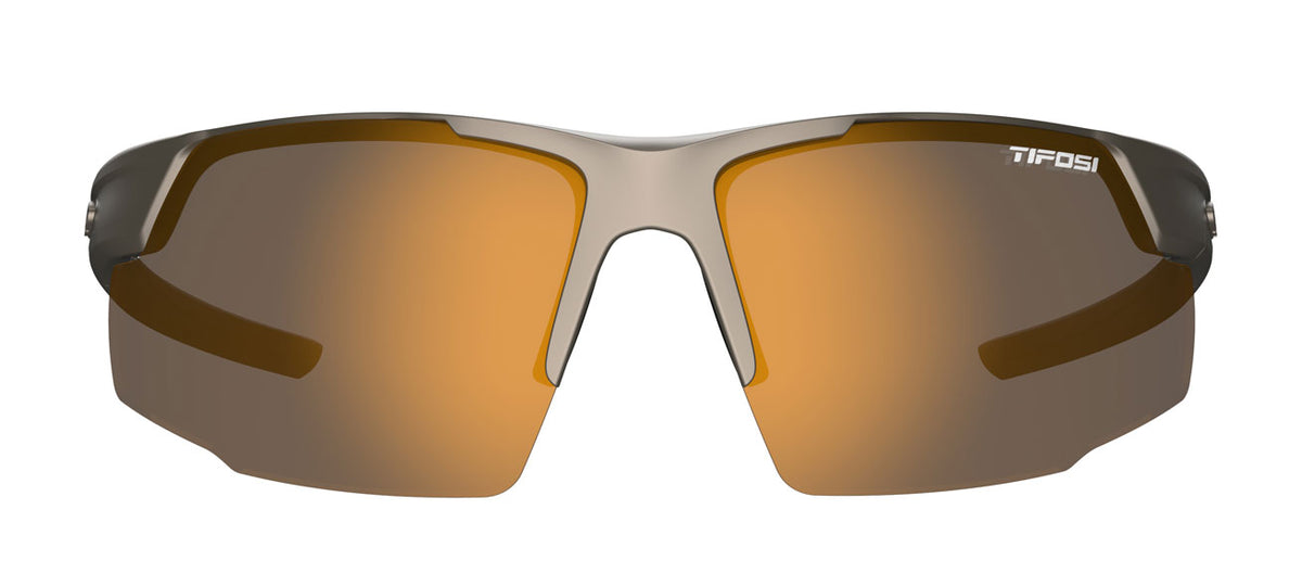 Centus Iron Brown Golf sunglass Front