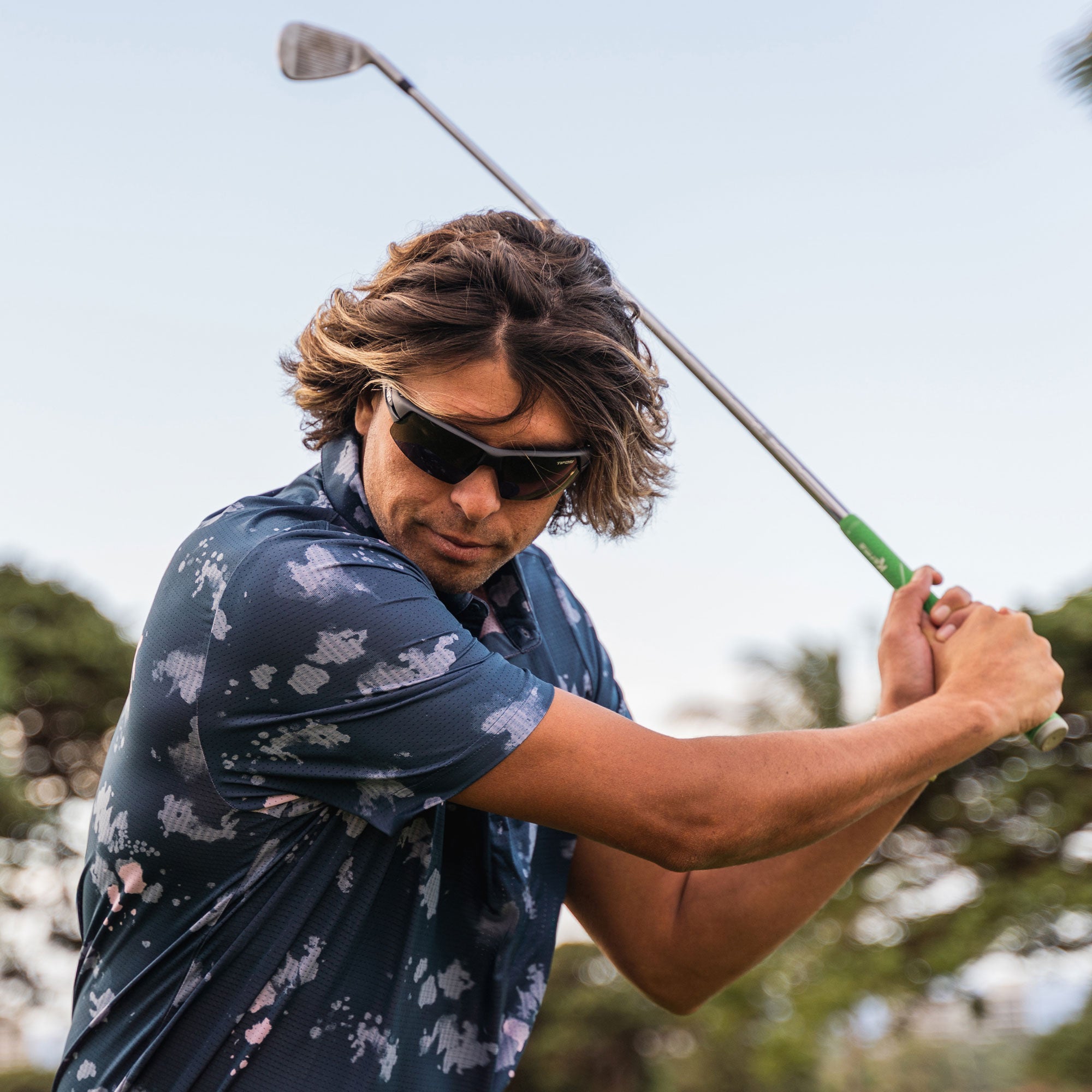 Male Golfer Crit sunglass