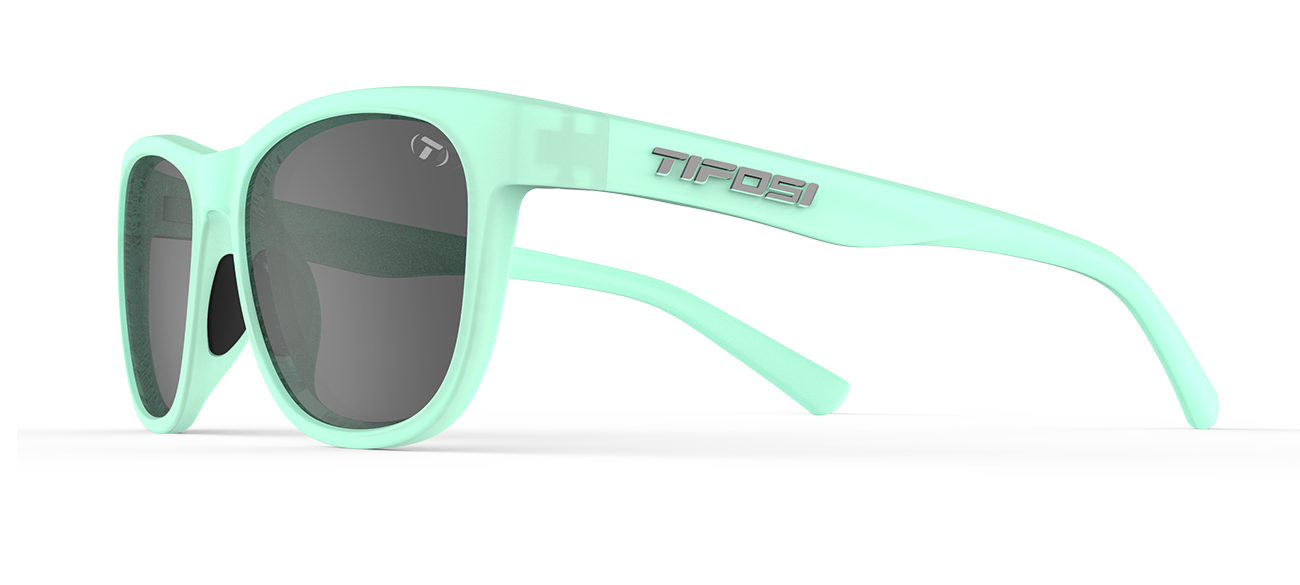 Swank satin crystal teal polarized