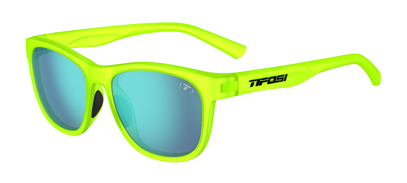 Swank satin electric green