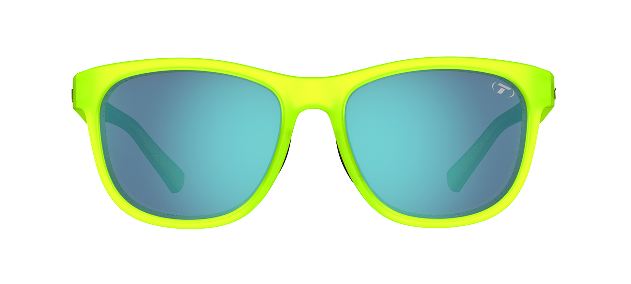 Swank satin electric green