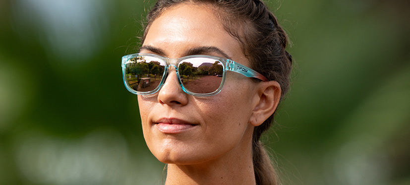 Female Swank XL Avant Teal sunglass