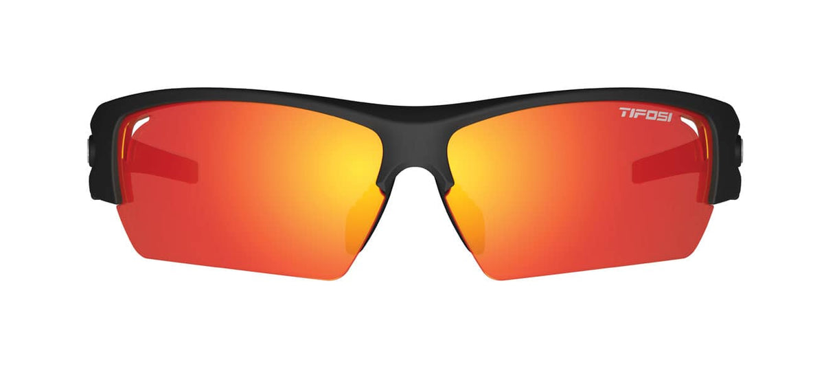 lore sl black white smoke red cyclist sunglass front