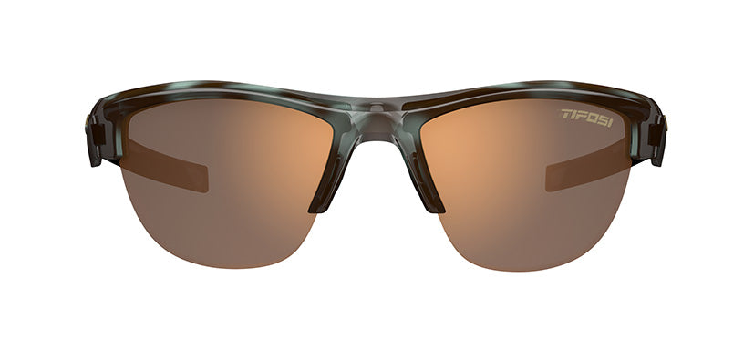 Strikeout blue tortoise sport sunglasses