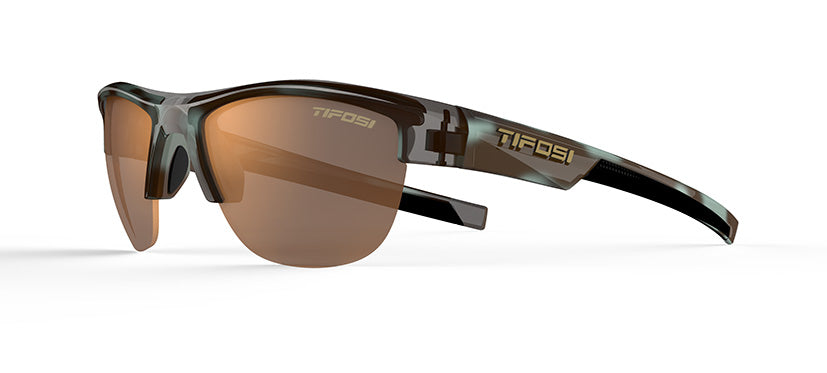Strikeout blue tortoise sport sunglasses