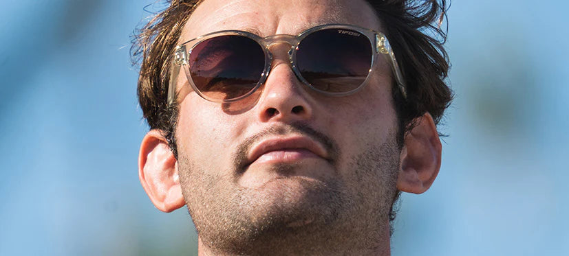 Man wearing Svago sunglasses