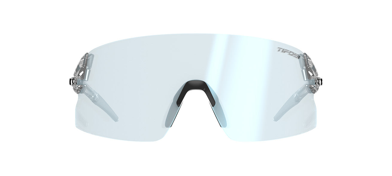 rail xc crystal clear fototec cycling sunglass front