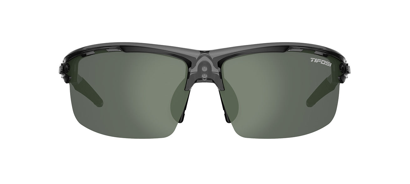 rivet crystal smoke enliven golf sunglass front