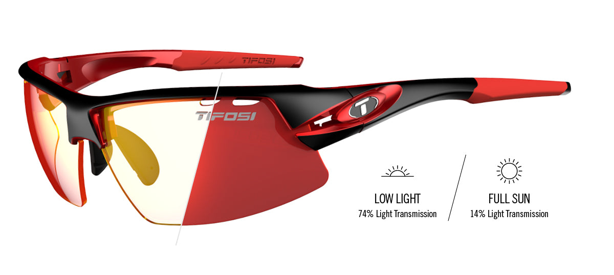 Crit Black/Red Clarion Red Fototec sunglass