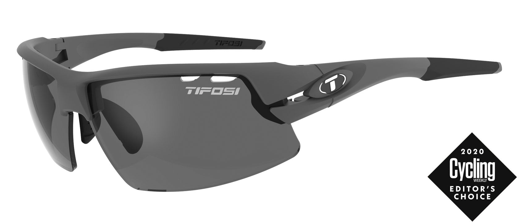 Crit Matte Gunmetal Polarized Fototec sunglass