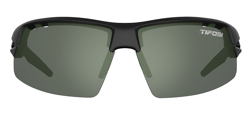 Crit Matte Black Golf sunglass Front