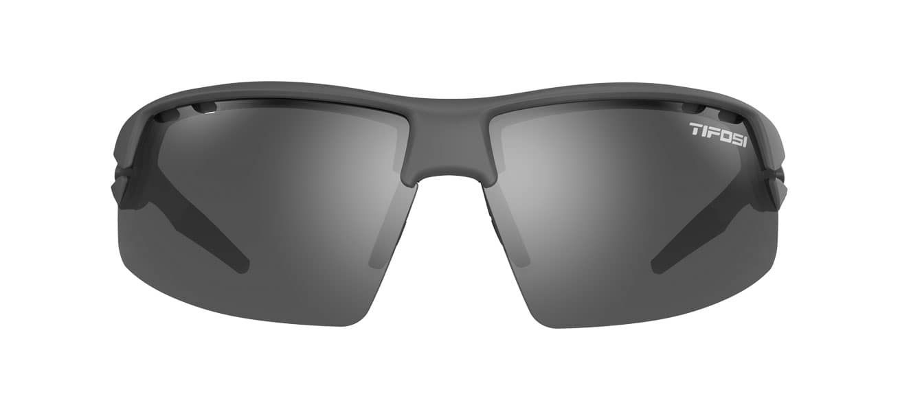 Crit Matte Gunmetal Smoke Polarized Fototec sunglass Front