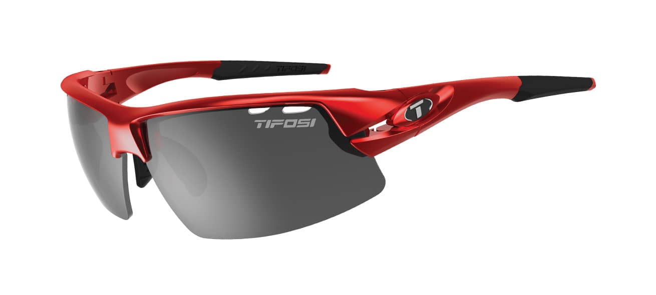 Crit Metallic Red Smoke Interchange sunglass