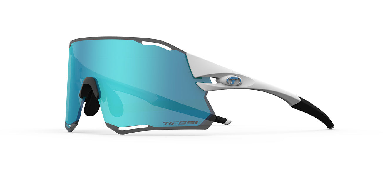 rail race matte white clarion cycling sunglass sit