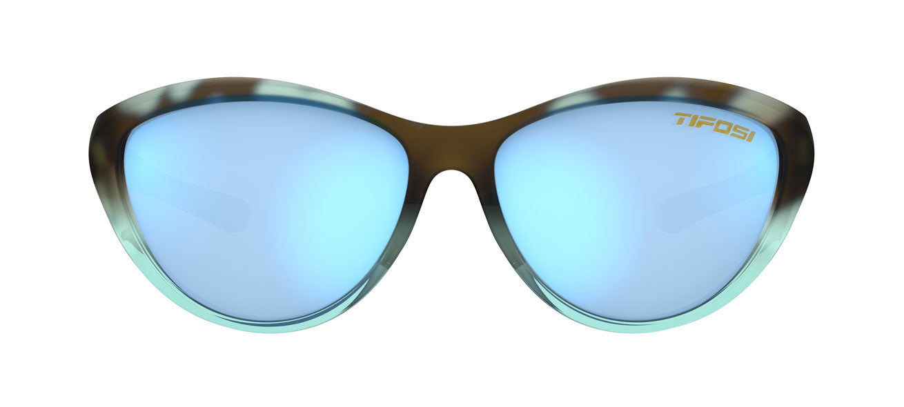 shirley blue tortoise sky blue outdoor womens sunglass front