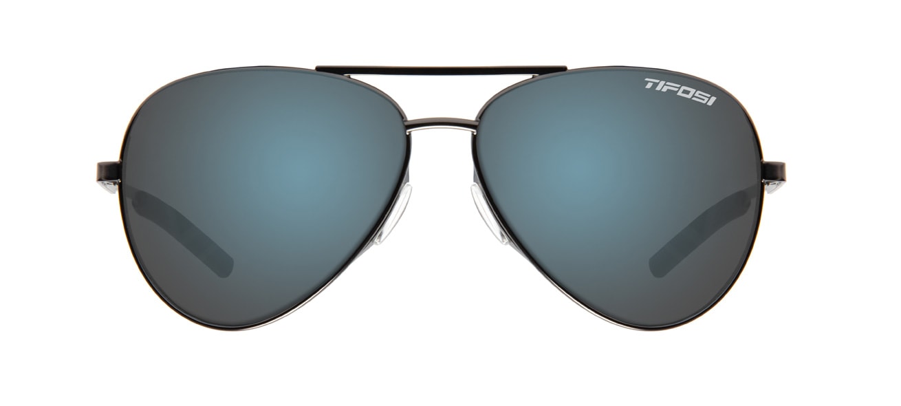 shwae graphite blue mirror aviator sunglass front