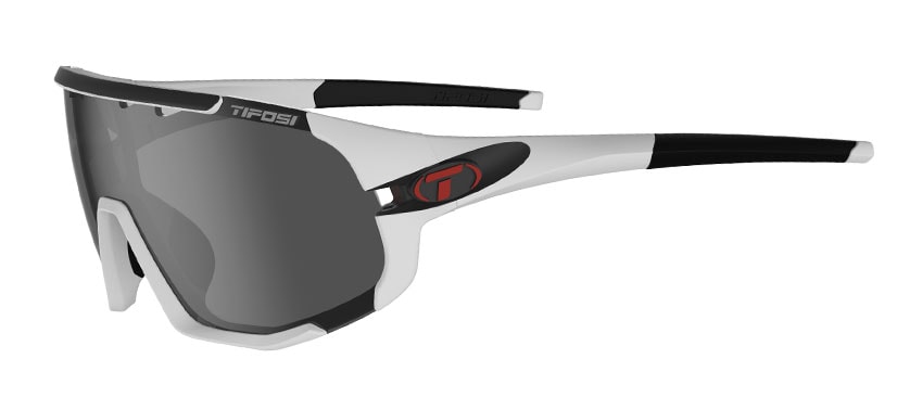 sledge white black smoke interchange cycling sunglass