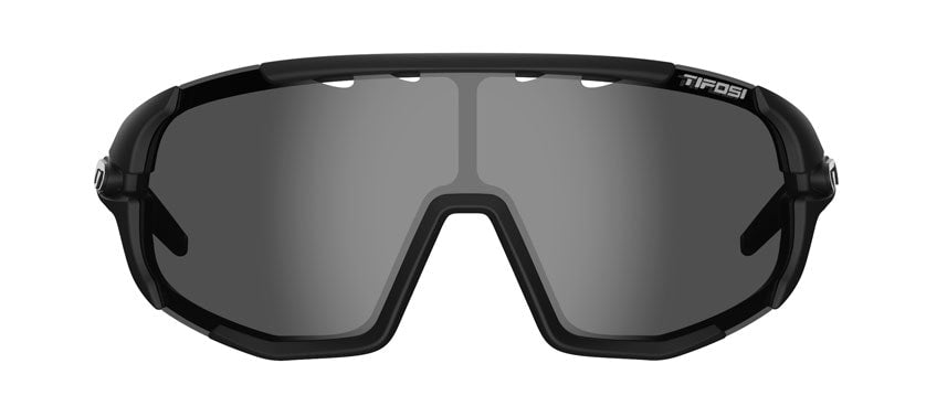 Sledge sport sunglass in matte black with smoke lens