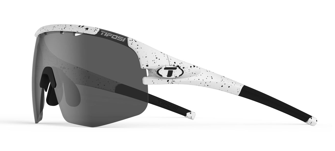 Sledge Lite sport sunglass in cookies n cream with smoke lens