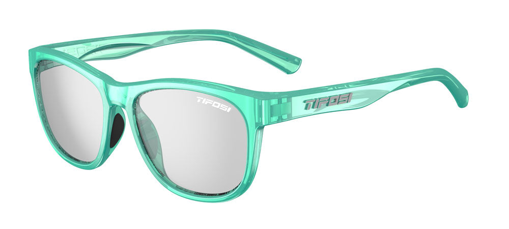 Swank aqua shimmer lifestyle sport sunglasses