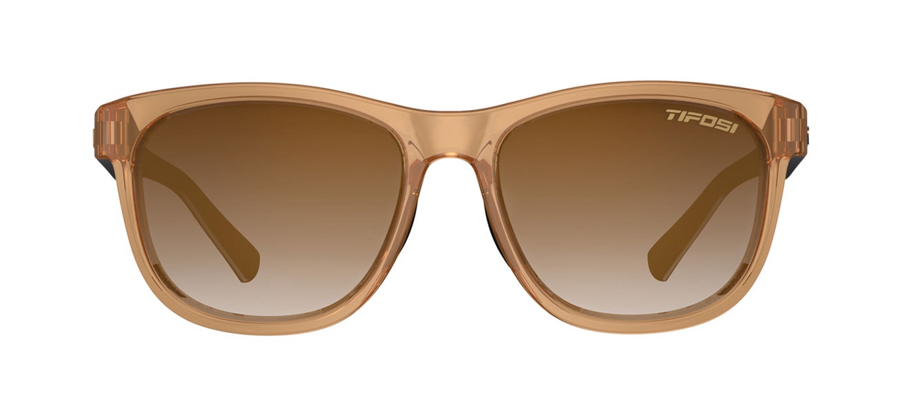 Swank crystal brown onyx sunglasses