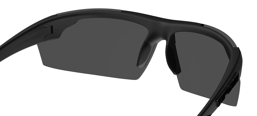 Track blackout back view