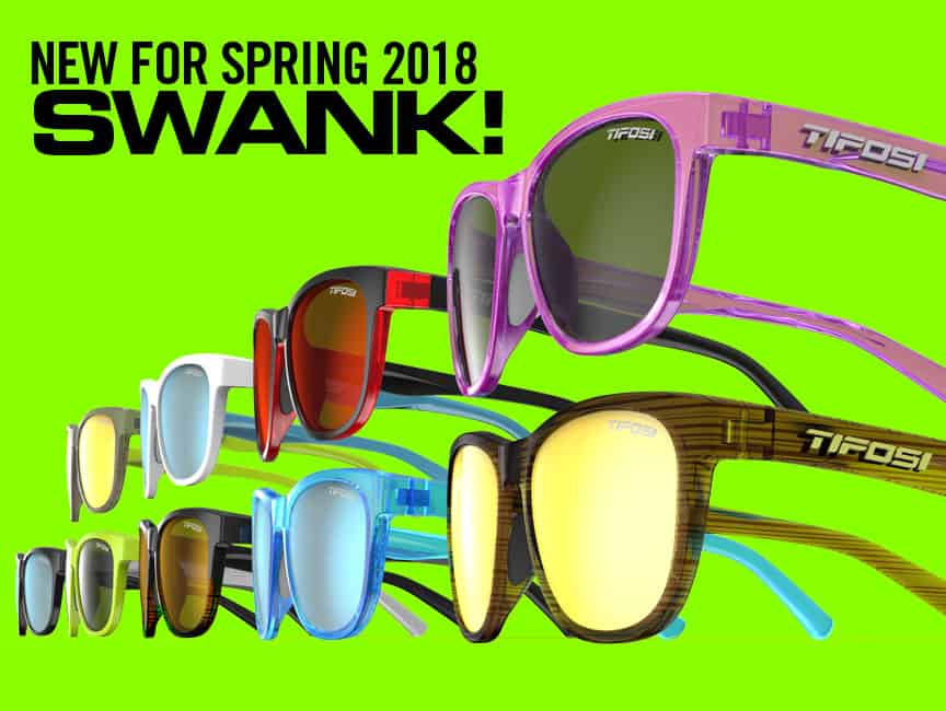 TIFOSI OPTICS LAUNCHES SWANK FOR SPRING 2018. SEE WHAT THE INDUSTRY IS SAYING!