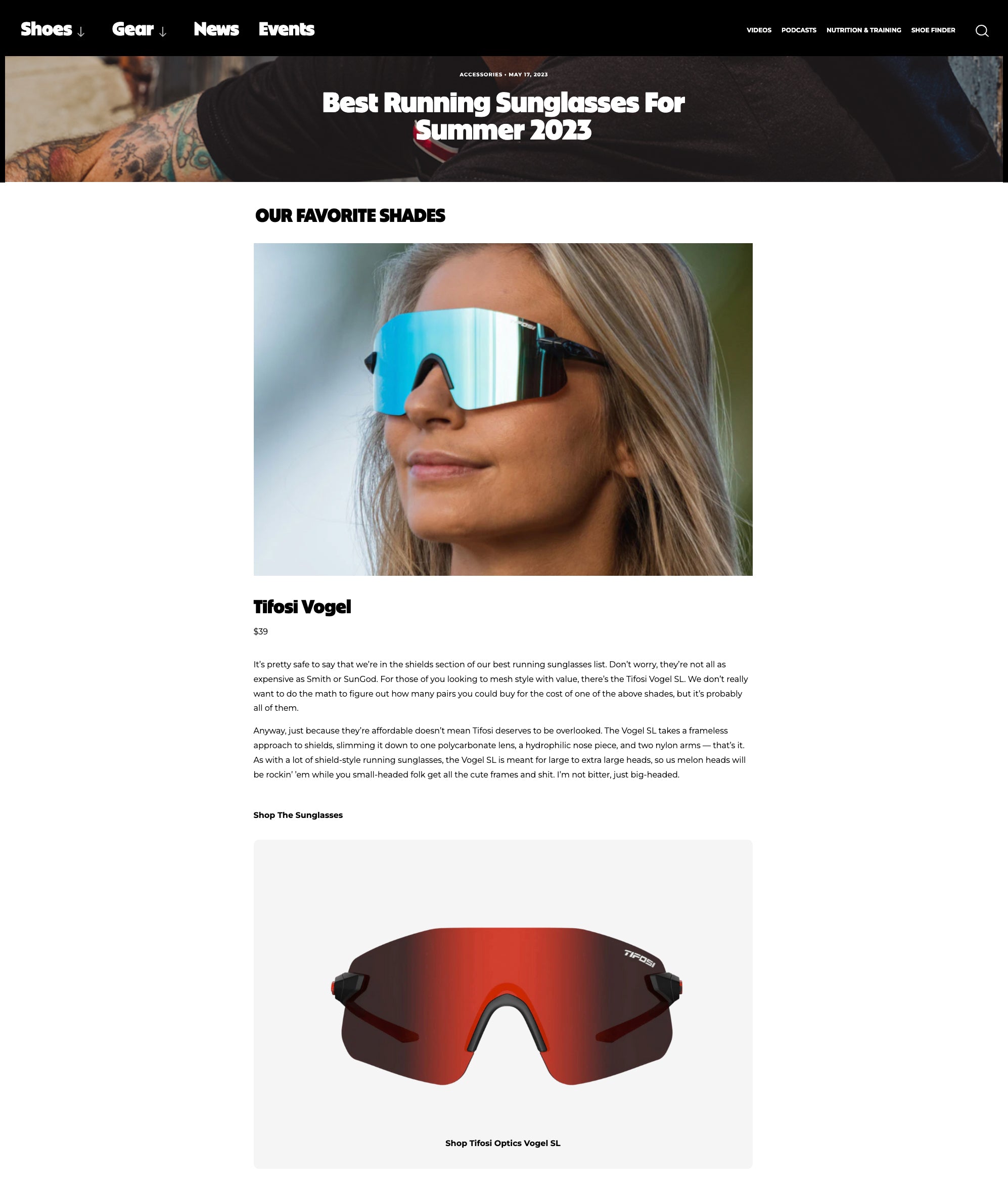 Best Running Sunglasses For Summer 2023