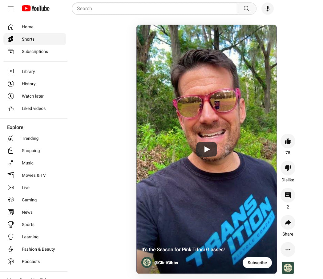 Tifosi YouTube Review Tifosi Optics