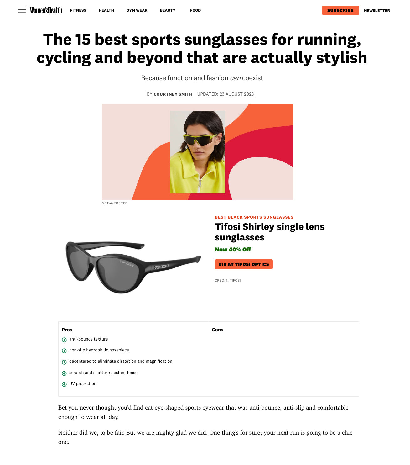 The 15 best sport sunglasses for running, cycling and beyond that are actually stylish