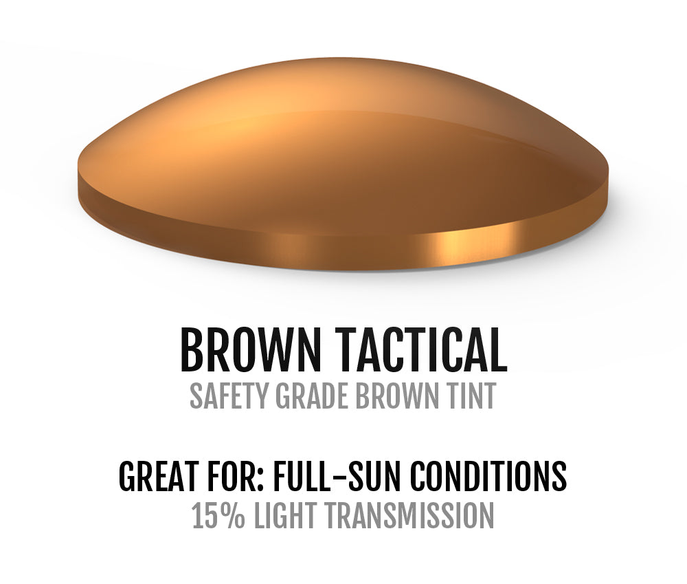 brown tactical lens chart