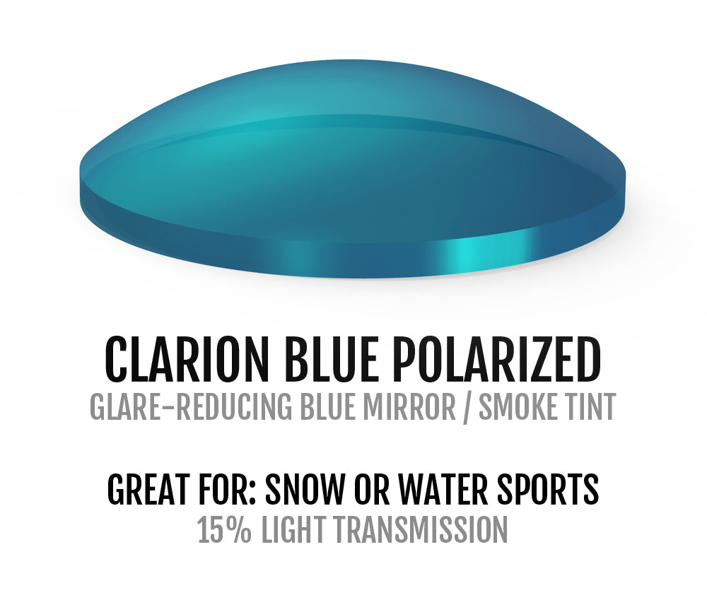clarion blue polarized lens chart