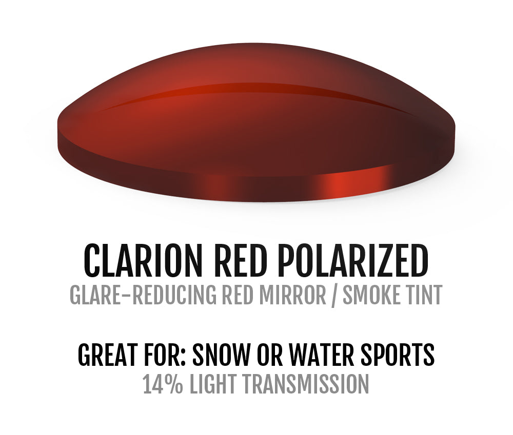clarion red polarized lens chart
