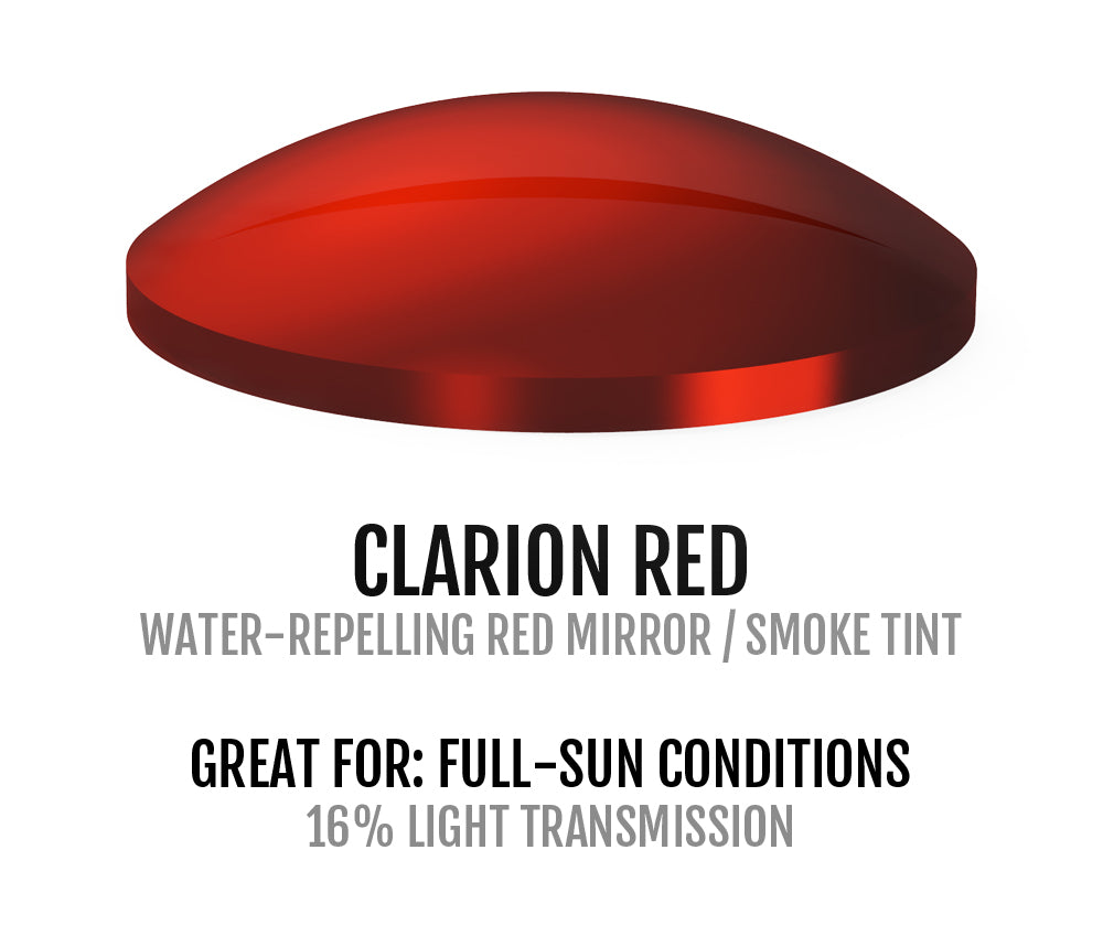 clarion red lens chart