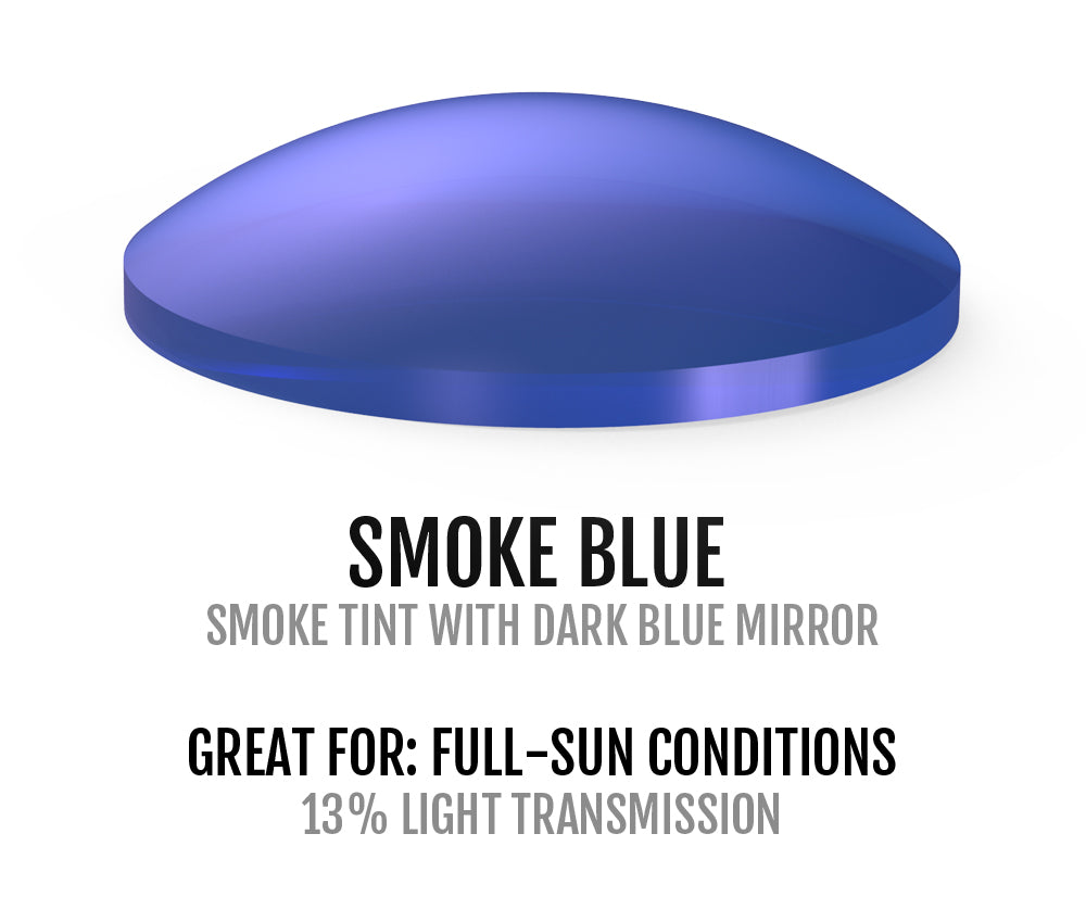 smoke blue lens chart