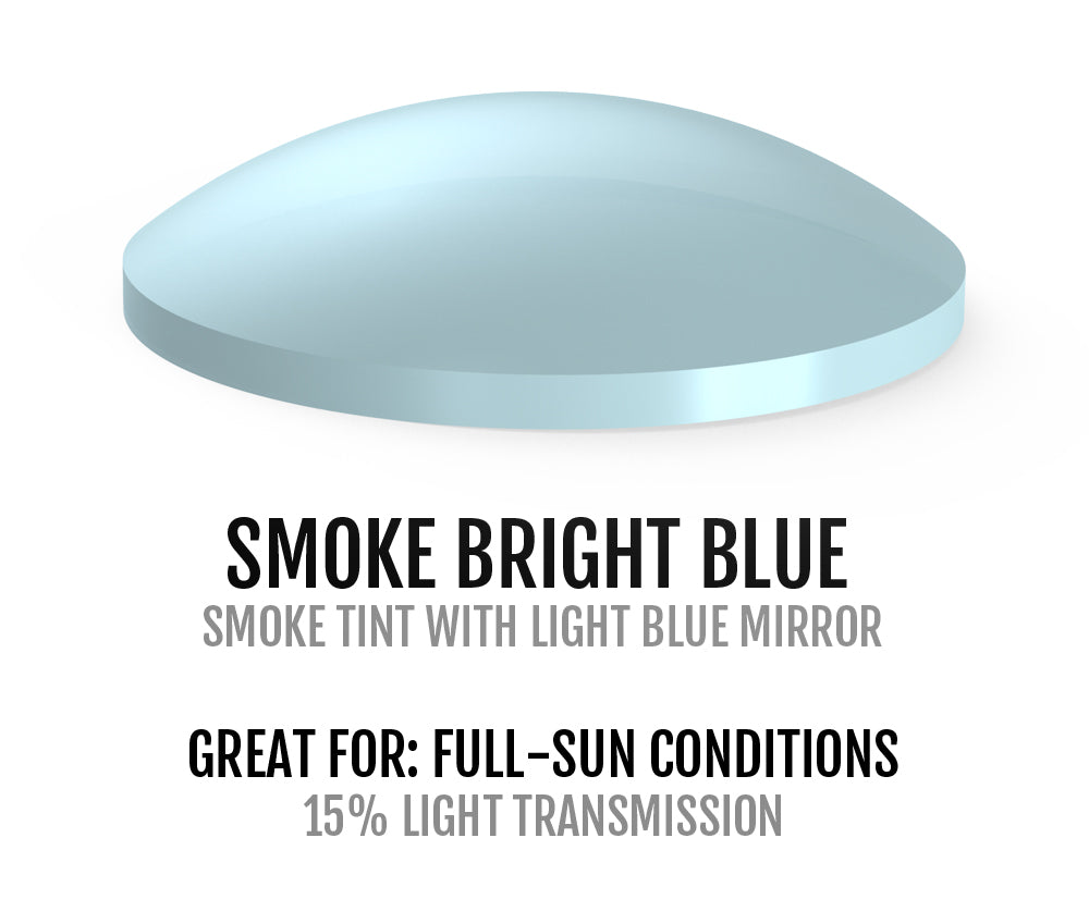 smoke bright blue lens chart