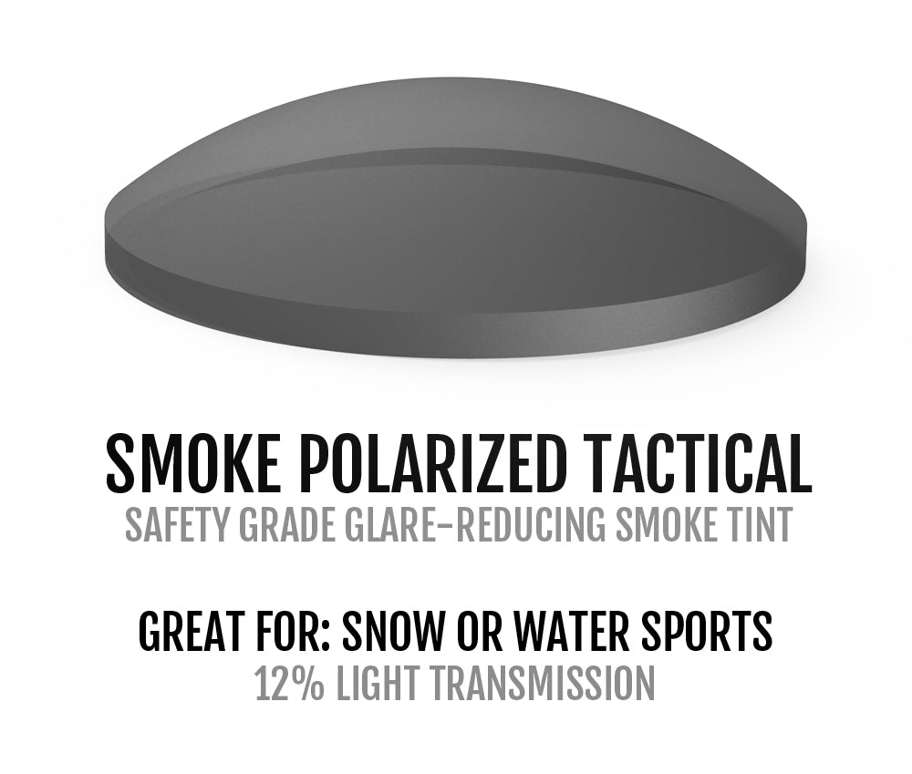 smoke polarized tactical lens chart
