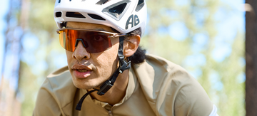 Moab Lite Cycling Glasses | Matte Bronze Frame - Clarion Red