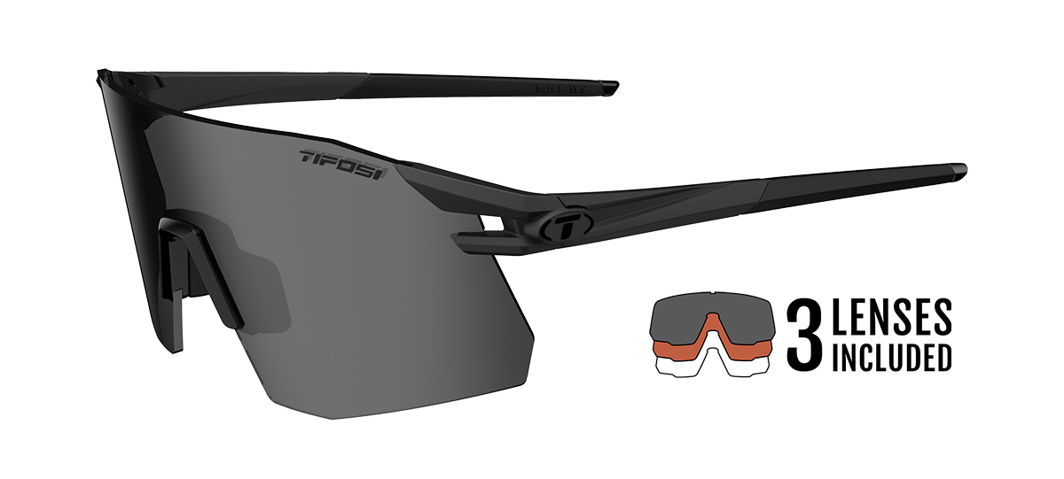 Moab XC Rimless Cycling Glasses | Blackout Frame - Interchange